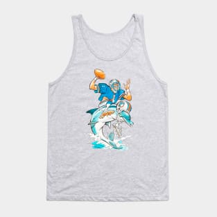 Miami Dolphins Vintage fan art Tank Top